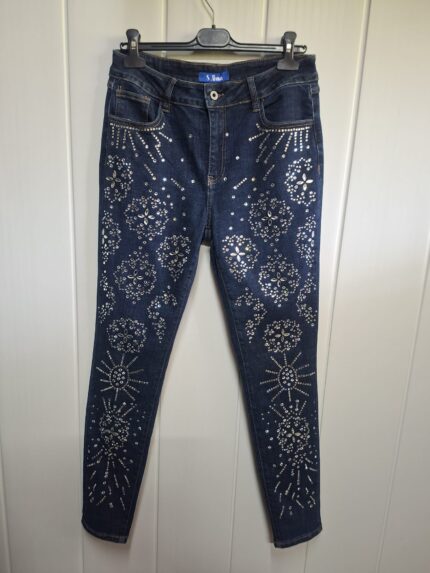 Pantalón vaquero mandala